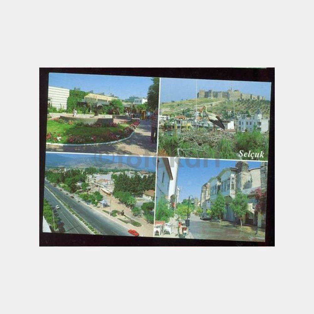 İzmir Selçuk 4 Görünüş Kartpostal