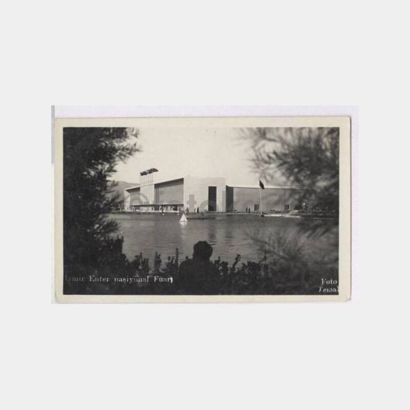 İzmir Fuarı Güzel Görünüş Foto Cemal Kartpostal