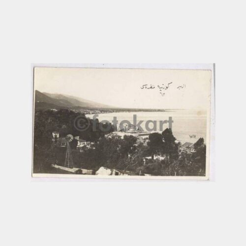 1927 İzmir Güzelyalı Nadir Fotokart