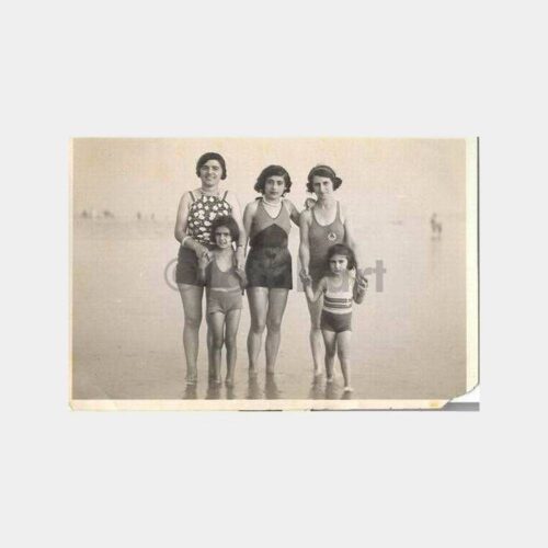 Yüzmeye Giden Kadınlar Toplu Fotoğraf