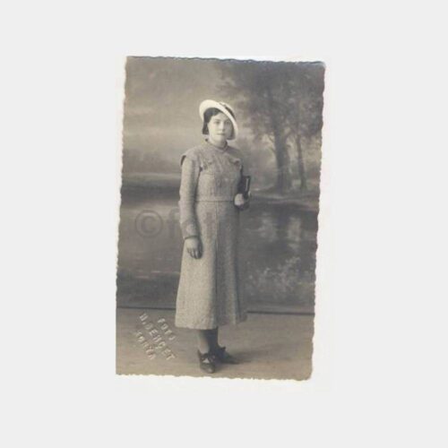 1934 Foto Behçet Kadın Fotoğraf