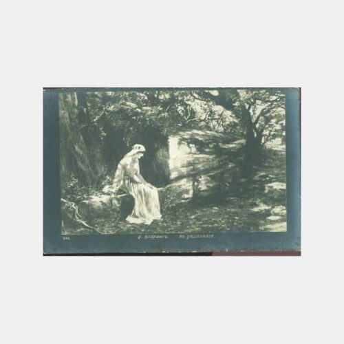 1930 Rusya Çizim Tablo Kartpostal