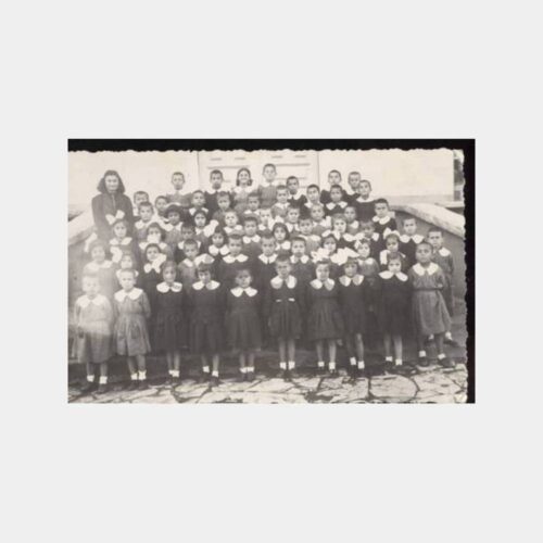 1943 Zonguldak Karadeniz Ereğli Bozane İlkokulu Fotoğraf