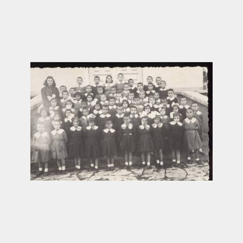 1943 Zonguldak Karadeniz Ereğli Bozane İlkokulu Fotoğraf