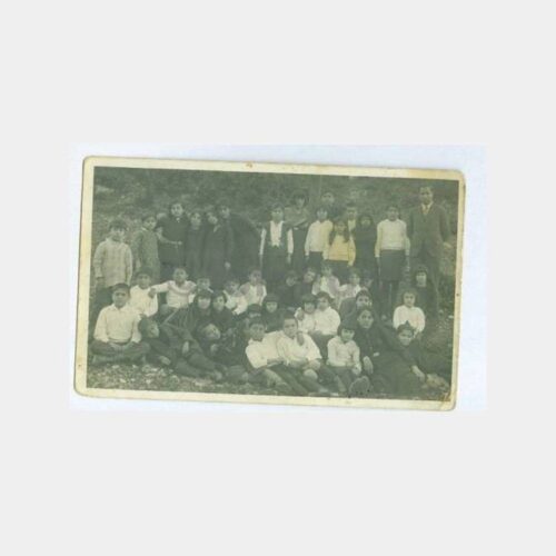 1930 Zonguldak Okul Hatırası Grup Fotoğraf