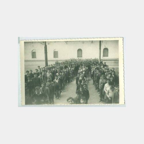 1946 Zonguldak Albümünden Okul Grup Fotoğraf