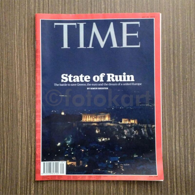 Time Dergisi - Yunanistan Konulu (2015)