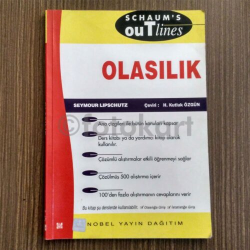 Kuram ve Araştırmalarla Olasılık - Seymour Lipschutz