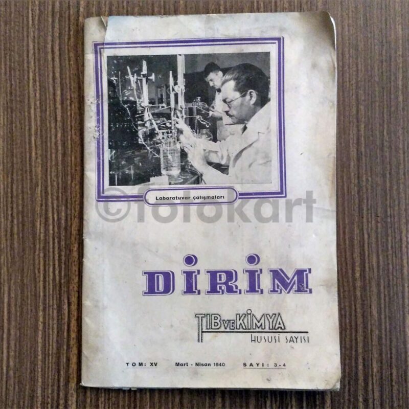 Dirim Tıp ve Kimya Dergisi Özel Sayı - 1940, Bayer Reklamları