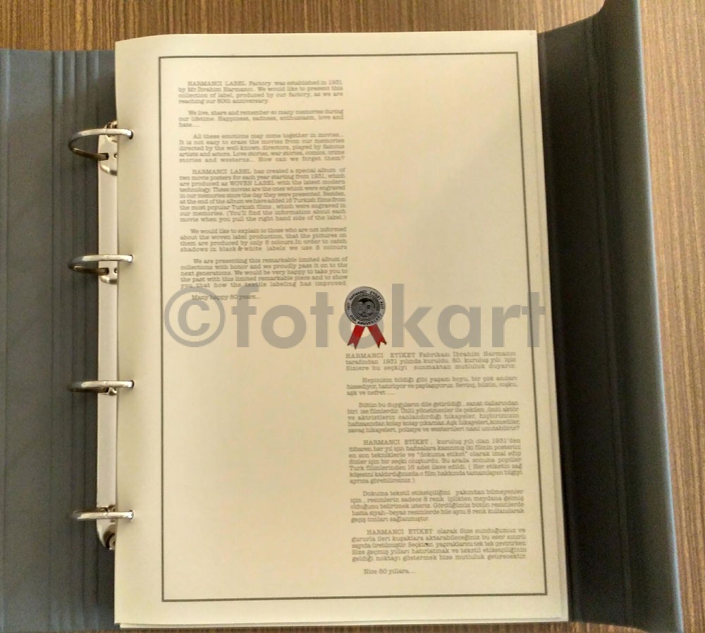 Harmancı Etiket 80. Yıl Dokuma Film Etiketleri Kataloğu - Görsel 5
