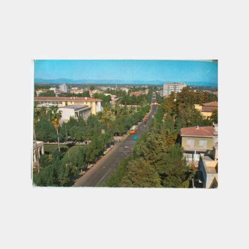 1970 Adana İstasyon Caddesi Görünüş Kartpostal