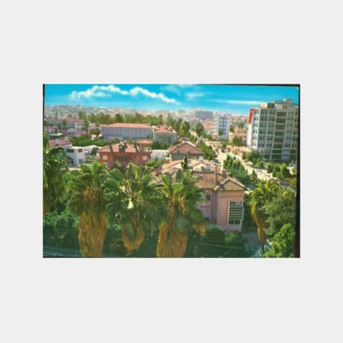 1970 Adana Genel Görünüş Kartpostal