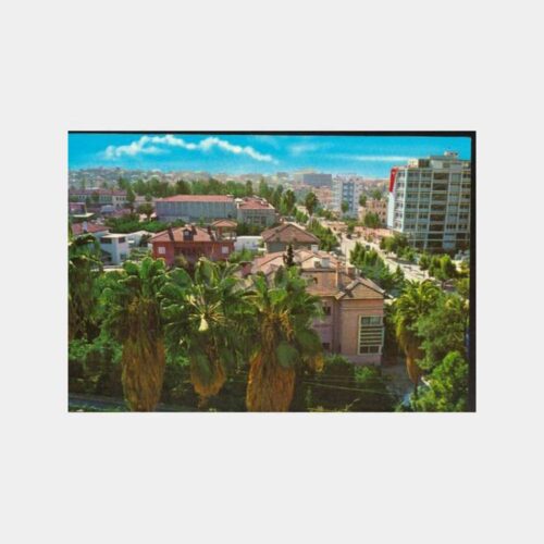 1974 Adana Genel Görünüş Kartpostal