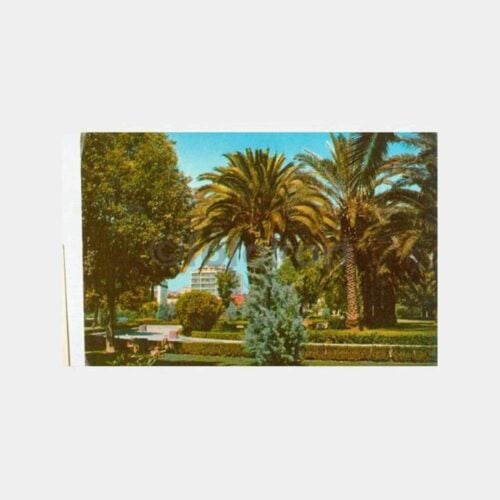 1976 Adana Park Görünüş Kartpostal