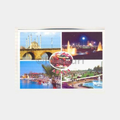 Adana Şehirden Görünüşler Kartpostal
