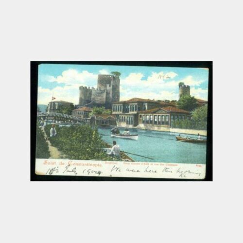 1910 Anadoluhisarı -Editör Max Fruchtermann- Kartpostal