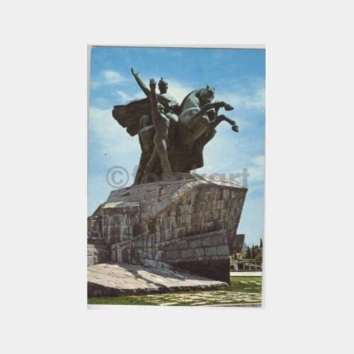 Antalya Atatürk Heykeli Görünüş Kartpostal