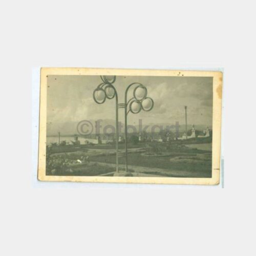 1944 Antalya İnönü Parkı Görünüş Kartpostal