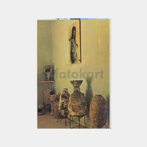 Bodrum Müzesi Anforalar Görünüş Kartpostal