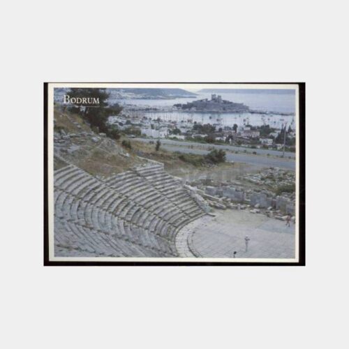 Bodrum Amfitiyatro Eski Görünüş Kartpostal