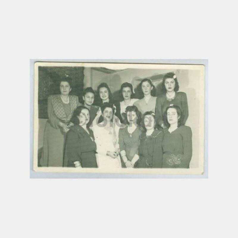 1950 Çanakkale Biga Düğün Kadınlar Fotoğraf