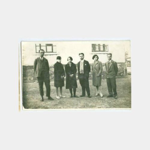 1929 Çanakkale Ezine Gazi Mektebi Hocaları Fotoğraf