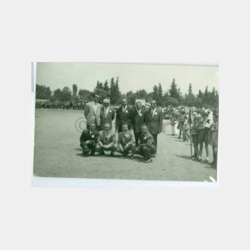 1961 Çanakkale Biga Tören Grup Fotoğraf