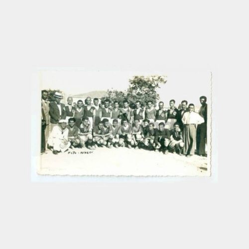 1938 Akhisar-Çanakkale Futbol Maçı Fotoğrafı