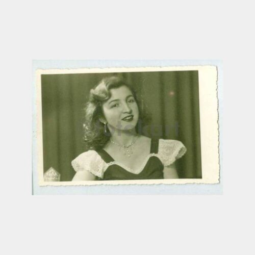 1940 Foto Türk Genç Kız Fotoğraf