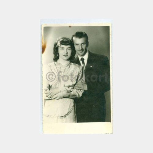 1950 Gelin Damat Konulu Fotoğraf