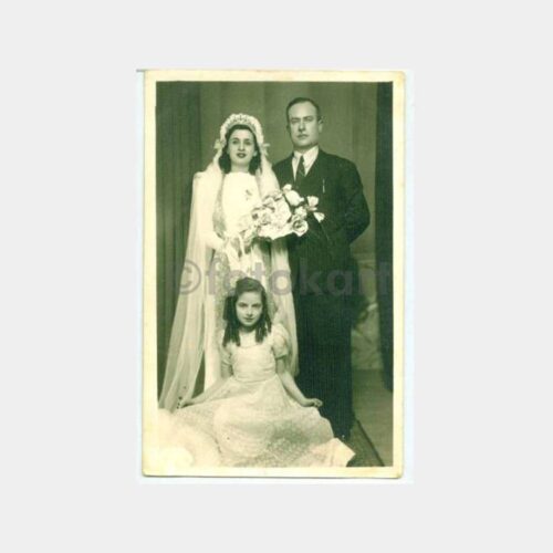 1940 Gelin Damat Konulu Fotoğraf