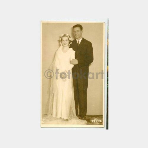 1950 Foto Rekor Gelin Damat Fotoğraf