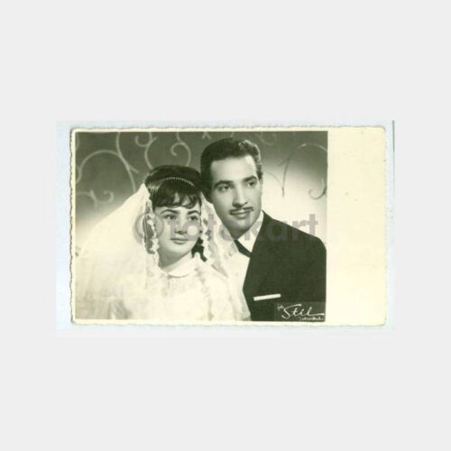 1963 Foto Stil Gelin Damat Fotoğraf
