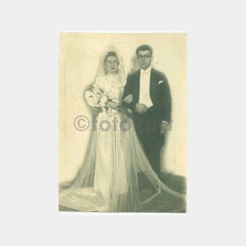 1950 Gelin Damat Konulu Fotoğraf