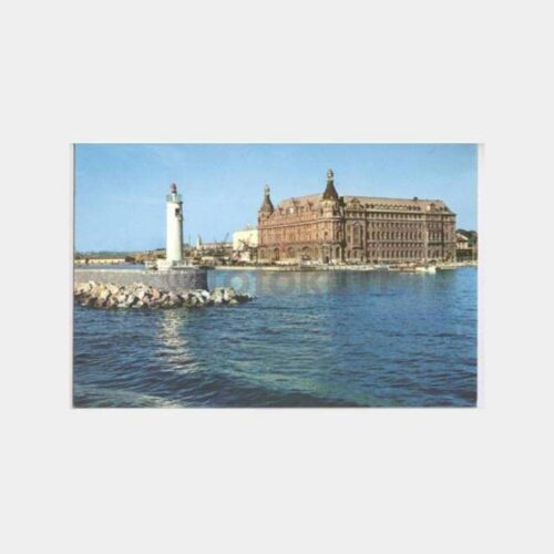 Haydarpaşa Garı ve Feneri Konulu Kartpostal
