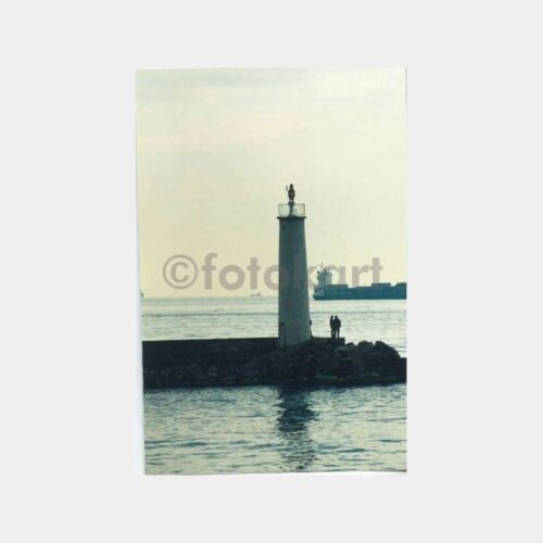 1980 Haydarpaşa Mendirek Feneri Fotoğraf