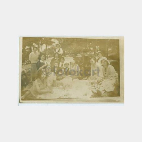 1930 Heybeliada Mesiresi Aile Fotoğraf