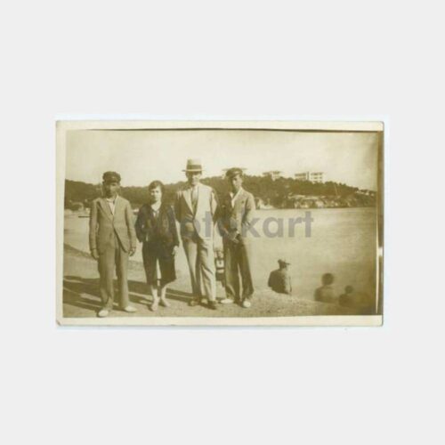 1930 Heybeliada Sahil Aile Görünüş Fotoğraf