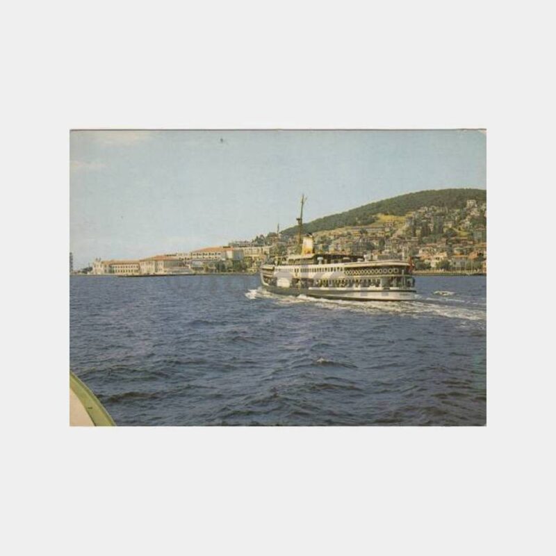 1970 Heybeliada Pendik Vapuru Görünüş Kartpostal