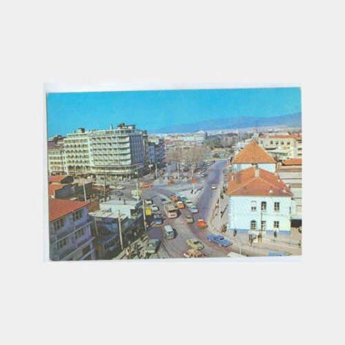 İzmir Basmane Meydanı Görünüş Kartpostal