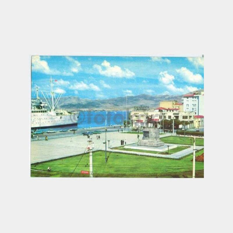İzmir Cumhuriyet Meydanı Görünüş Kartpostal
