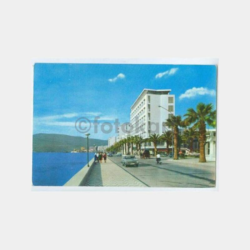 İzmir Kordon Boyu Görünüş Kartpostal