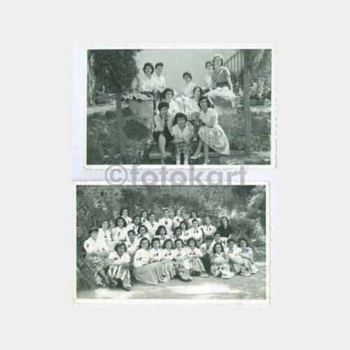 1958 İzmir Amerikan Kız Koleji Grup Fotoğraf