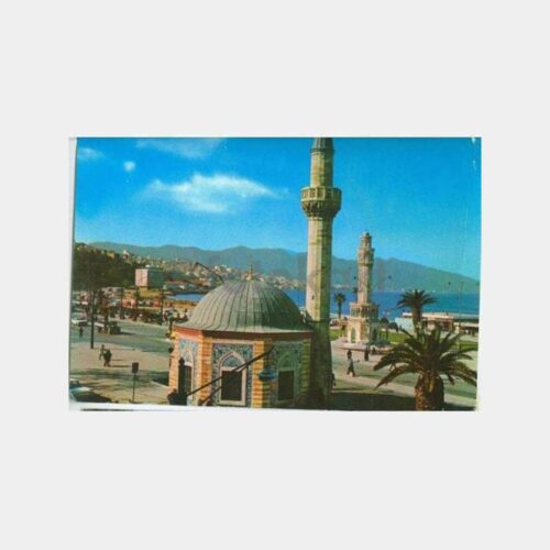 İzmir Konak Meydanı Görünüş Kartpostal