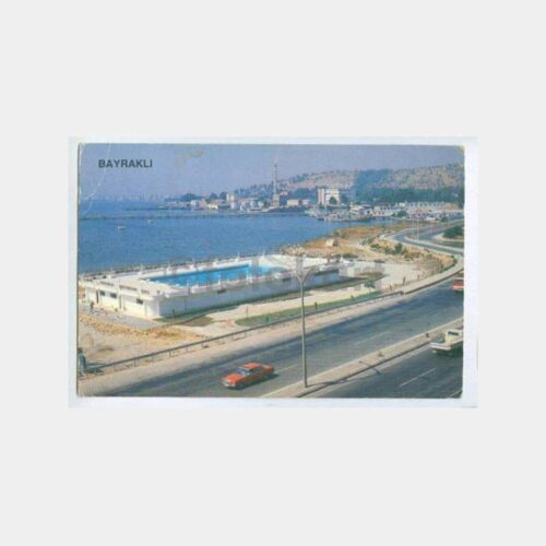 İzmir Bayraklı Görünüş Kartpostal