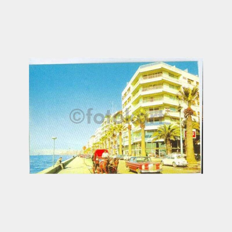 İzmir Kordon Boyu Görünüş Kartpostal
