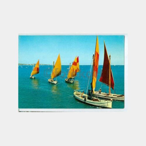 1968 Kadıköy Moda Yelkenliler Görünüş Kartpostal