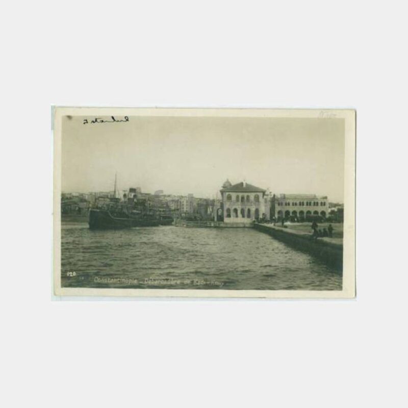 1930 Kadıköy İskelesi Konulu Fotokart