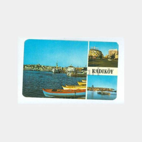 1980 Kadıköy 4 Görünüş Kartpostal