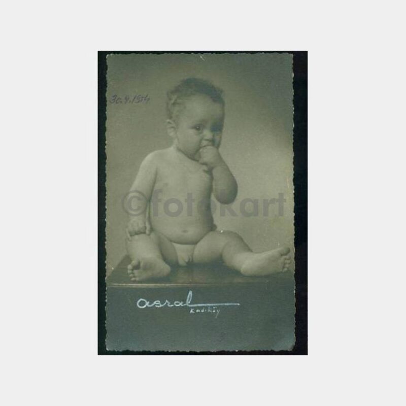 1954 Kadıköy Foto Asral Bebek Konulu Fotoğraf